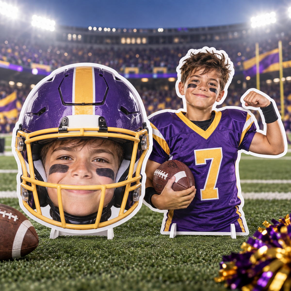 Custom 24-Inch Fat Head Cutout - Teams