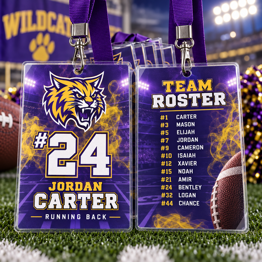 Player Card Lanyards